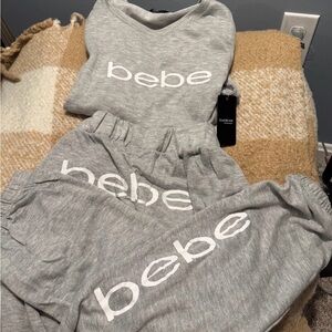 Bebe Heather Gray Sleepwear Set